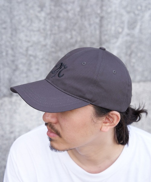 NOMANUAL（NOMANUAL）の「【NOMANUAL】Ｎロゴ　ボールキャップ（キャップ・メンズ・チャコール/ブラック・フリー）」の9枚目の写真