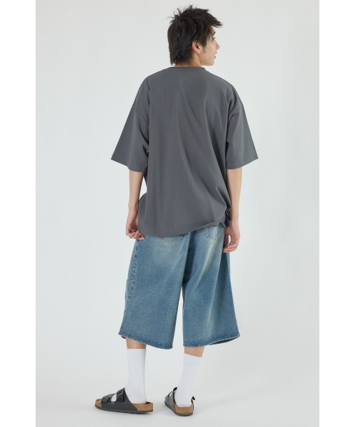 RODEO CROWNS WIDE BOWL(ロデオクラウンズワイドボウル)の「アニマルフォトTシャツ(Tシャツ/カットソー・メンズ・オレンジ/オフホワイト/チャコールグレー・MEDIUM/LARGE)」の10枚目の写真