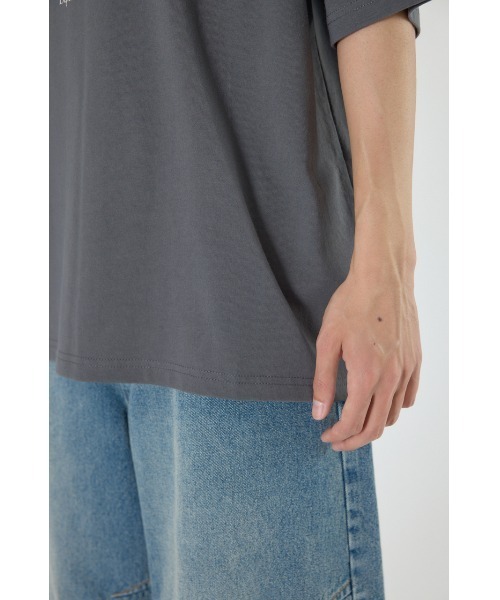 RODEO CROWNS WIDE BOWL(ロデオクラウンズワイドボウル)の「アニマルフォトTシャツ(Tシャツ/カットソー・メンズ・オレンジ/オフホワイト/チャコールグレー・MEDIUM/LARGE)」の4枚目の写真