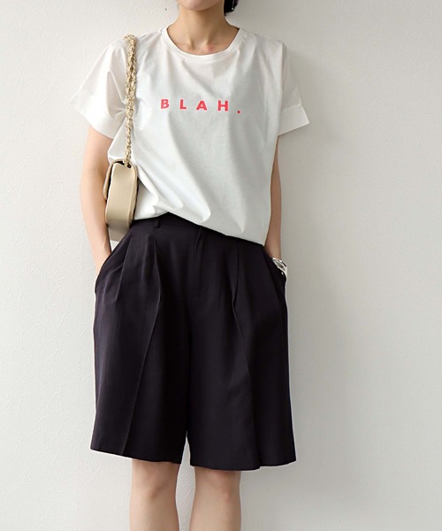 Jines（ジネス）の「リネンクロスハーフパンツ（その他パンツ・レディース・ベージュ・38）」の18枚目の写真