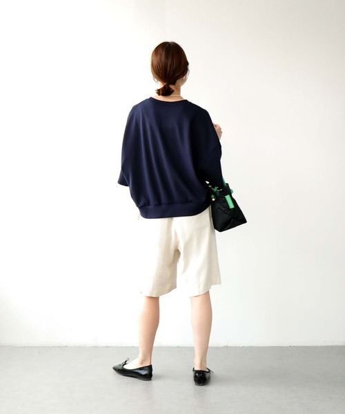 Jines（ジネス）の「リネンクロスハーフパンツ（その他パンツ・レディース・ベージュ・38）」の14枚目の写真