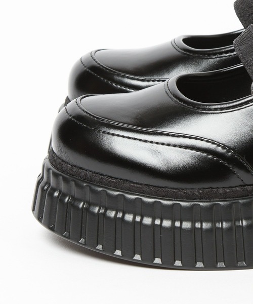 HARE（ハレ）の「ジャガードキリカエメリージェーンシューズ(HARE)（ドレスシューズ・レディース・レッド/ブラック・LARGE/MEDIUM）」の19枚目の写真