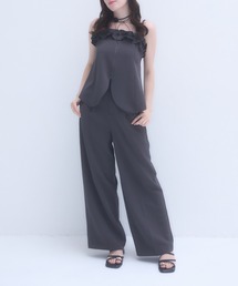 mellowneon（メロウネオン）の「フリルビスチェセットアップ（セットアップ）」