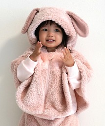 angelic pretty ラベンダー フリース フード付きポンチョ くまみみ angelic pretty ラベンダー フリース フード付きポンチョ くまみみ