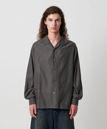 H BEAUTY&YOUTH ワイダー スシ オープンカラーシャツ H＞120/2 ワイダー スシ オープンカラーシャツ