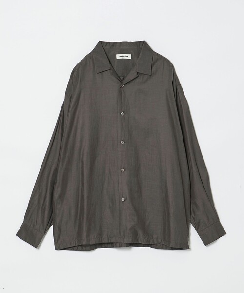 セール】キュプラ コットン オープンカラー シャツ（シャツ/ブラウス