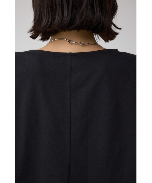 AZUL by moussy(アズールバイマウジー)の「C/T冷感フォトプリントノースリーブTシャツ(Tシャツ/カットソー・レディース・ブラック/ライトベージュ/オフホワイト・FREE)」の19枚目の写真
