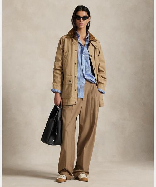 ポロラルフローレンpoloralphlaurenユーティリティジャケットキャメル ポロラルフローレンpoloralphlaurenユーティリティジャケット