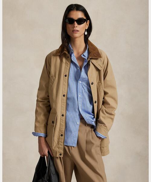 コットン ユーティリティ ジャケット（カバーオール）｜POLO