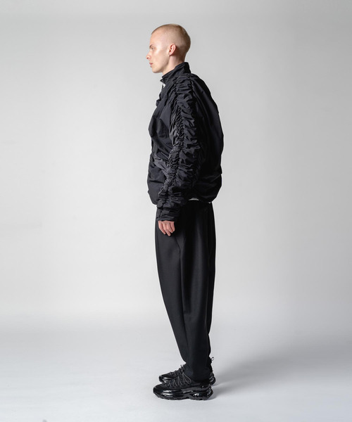 yoshiokubo(ヨシオクボ)の「yoshiokubo ヨシオクボ / BIND FLEECE BLOUSON 撥水バインドフリースリバーシブルブルゾン / YKF25517(ブルゾン・メンズ・ブラック・FREE)」の3枚目の写真