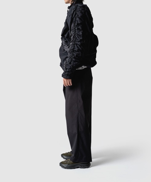 yoshiokubo(ヨシオクボ)の「yoshiokubo ヨシオクボ / BIND FLEECE BLOUSON 撥水バインドフリースリバーシブルブルゾン / YKF25517(ブルゾン・メンズ・ブラック・FREE)」の11枚目の写真