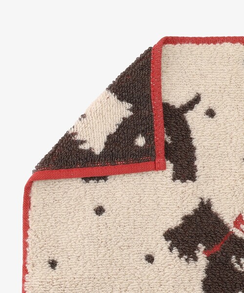 Afternoon Tea（アフタヌーンティー）の「テリアドッグミニタオル（ハンカチ/ハンドタオル・レディース・アイボリー・ONE SIZE）」の4枚目の写真