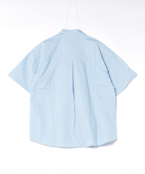 CERCA（チェルカ）の「【NOWLE】夏の定番 リラックス 半袖 コットン シャツ（シャツ/ブラウス・メンズ・ライトブルー・MEDIUM）」の22枚目の写真