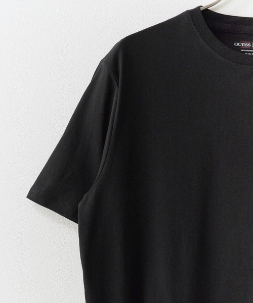 GUESS JEANS（ゲスジーンズ）の「GUESS JEANS/ゲスジーンズ GJ SS CN SLIM AMERICAN TR TEE Tシャツ（Tシャツ/カットソー・メンズ・ブラック・L/M/S）」の5枚目の写真