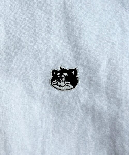 CPCM(シーピーシーエム)の「【ANYMAL】1ポイント刺繍長袖オックスフォードシャツ(シャツ/ブラウス・レディース・ネイビー/ホワイト・MEDIUM/LARGE)」の22枚目の写真