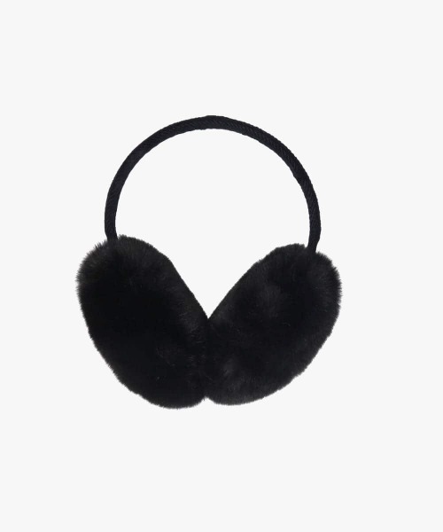 OVERRIDE（オーバーライド）の「OVERRIDE  CORD FAKEFUR EARMUFF SGP / オーバーライド（イヤーマフ・レディース・ブラック/グレー/ブルー/ベージュ/ホワイト・57~59cm）」の8枚目の写真