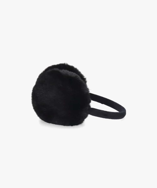 OVERRIDE（オーバーライド）の「OVERRIDE  CORD FAKEFUR EARMUFF SGP / オーバーライド（イヤーマフ・レディース・ブラック/グレー/ブルー/ベージュ/ホワイト・57~59cm）」の9枚目の写真