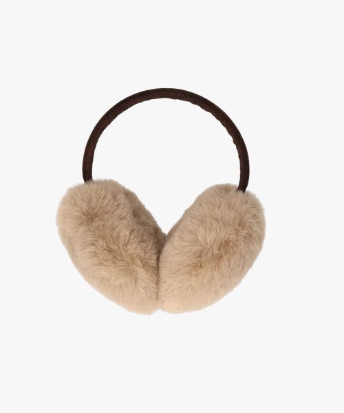 OVERRIDE（オーバーライド）の「OVERRIDE  CORD FAKEFUR EARMUFF SGP / オーバーライド（イヤーマフ・レディース・ブラック/グレー/ブルー/ベージュ/ホワイト・57~59cm）」の18枚目の写真