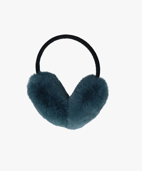 OVERRIDE（オーバーライド）の「OVERRIDE  CORD FAKEFUR EARMUFF SGP / オーバーライド（イヤーマフ・レディース・ブラック/グレー/ブルー/ベージュ/ホワイト・57~59cm）」の20枚目の写真