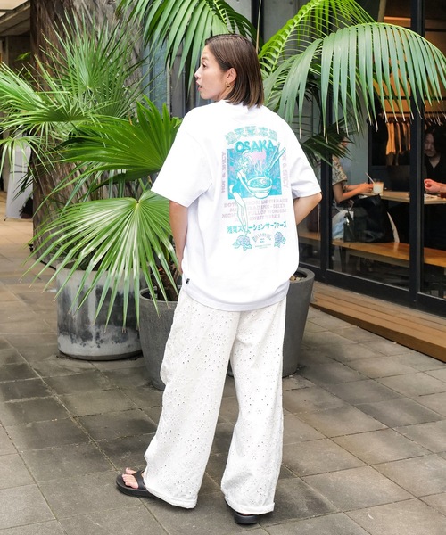 BILLABONG(ビラボン)の「BILLABONG メンズ DESTINATION OSAKA Tシャツ 【2025年秋冬モデル】/ビラボンSHONAN STATION SURFERS大阪グラフィック半袖Tシャツ(Tシャツ/カットソー・メンズ・ホワイト/ブラック・LARGE/MEDIUM/X-LARGE)」の21枚目の写真