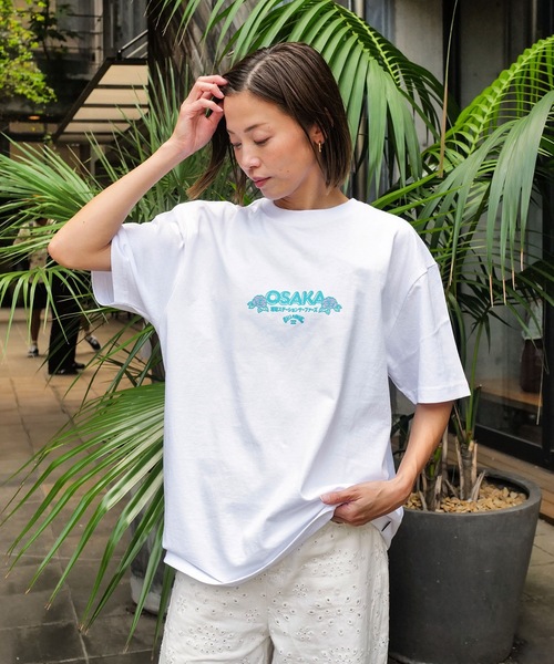 BILLABONG(ビラボン)の「BILLABONG メンズ DESTINATION OSAKA Tシャツ 【2025年秋冬モデル】/ビラボンSHONAN STATION SURFERS大阪グラフィック半袖Tシャツ(Tシャツ/カットソー・メンズ・ホワイト/ブラック・LARGE/MEDIUM/X-LARGE)」の20枚目の写真