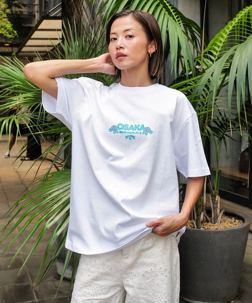 BILLABONG(ビラボン)の「BILLABONG メンズ DESTINATION OSAKA Tシャツ 【2025年秋冬モデル】/ビラボンSHONAN STATION SURFERS大阪グラフィック半袖Tシャツ(Tシャツ/カットソー・メンズ・ホワイト/ブラック・LARGE/MEDIUM/X-LARGE)」の19枚目の写真