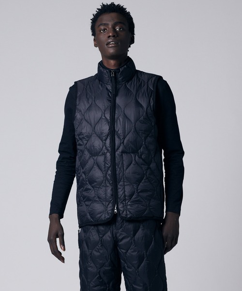 TAION(タイオン)】〈ユニセックス〉ミリタリー ハイネックWジップ