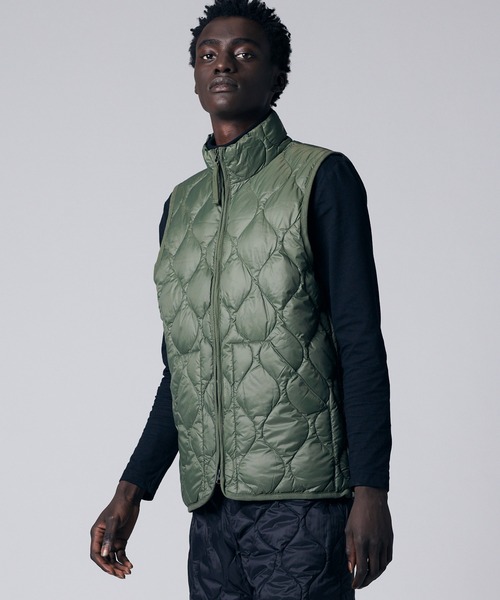 TAION(タイオン)】〈ユニセックス〉ミリタリー ハイネックWジップ