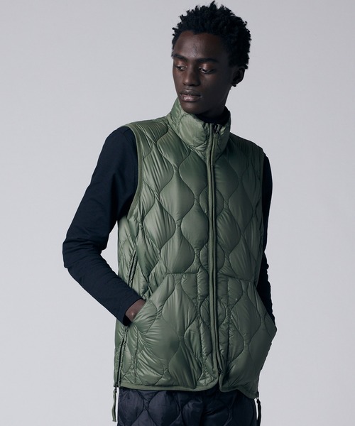 TAION(タイオン)】〈ユニセックス〉ミリタリー ハイネックWジップ