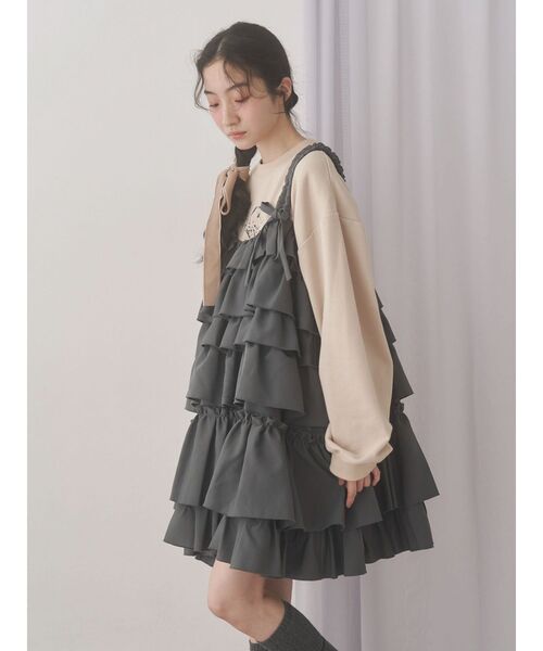 merry jenny（メリージェニー）の「ホイップクリームミニワンピース