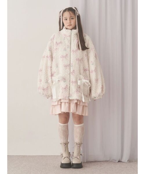 ホイップクリームミニワンピース(ワンピース)|merry jenny(メリー ホイップクリームミニワンピース(ワンピース)|merry jenny(メリー