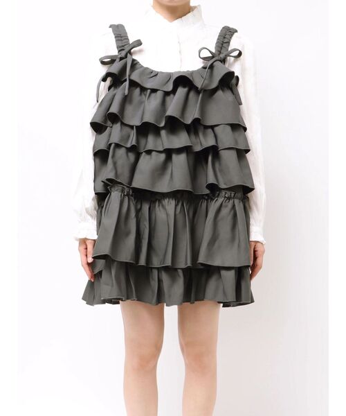 ホイップクリームミニワンピース（ワンピース）｜merry jenny（メリー