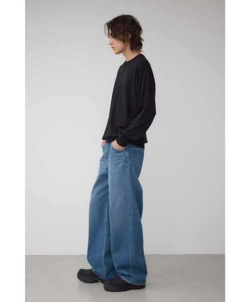 AZUL by moussy（アズールバイマウジー）の「マテリアルスウィッチングシューズ（スニーカー・メンズ・ブラック・SMALL/MEDIUM/LARGE）」の5枚目の写真