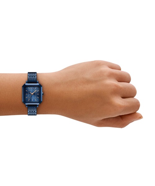 ARMANI EXCHANGE（アルマーニエクスチェンジ）の「アルマーニ・エクスチェンジ 腕時計 レディース アナログ ステンレス AX5730（アナログ腕時計・レディース・ブルー・FREE）」の2枚目の写真