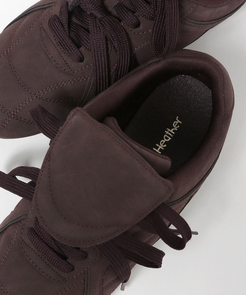 Heather（ヘザー）の「Wリボンフラットスニーカー　587741（スニーカー・レディース・ブラウン/アイボリー・M/L）」の14枚目の写真