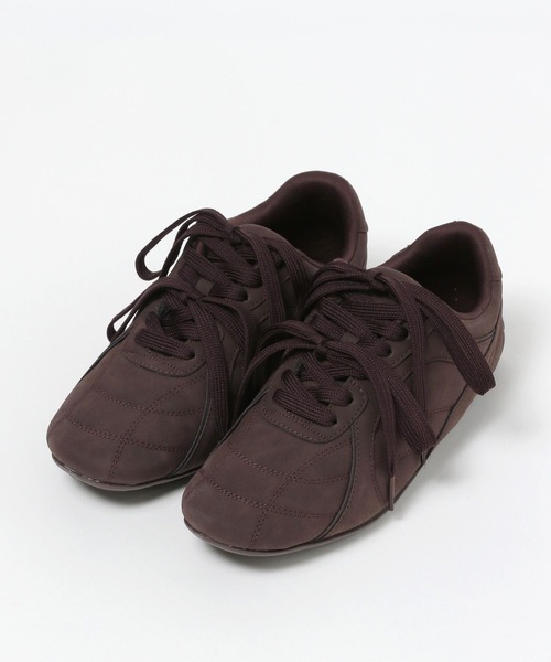 Heather（ヘザー）の「Wリボンフラットスニーカー　587741（スニーカー・レディース・ブラウン/アイボリー・M/L）」の17枚目の写真