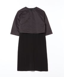 【未使用・極希少】martinique ワンピース ネイビー 半袖 サンプル品 3011008110100056_01_9369w.jpeg