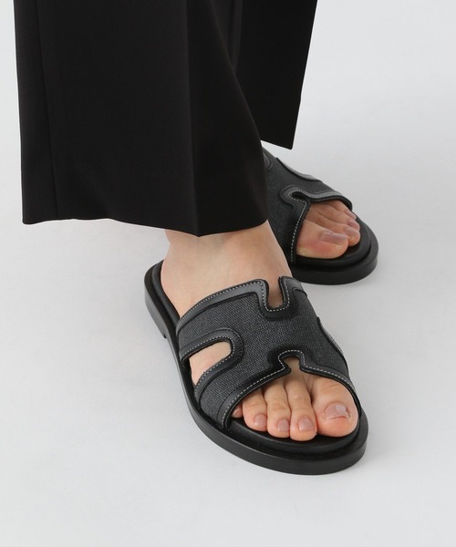 Elura（エルーラ）の「MOHIフラットサンダル《一部店舗限定》/329516（サンダル・レディース・ブラウン/ブラック・LARGE/MEDIUM/SMALL）」の8枚目の写真