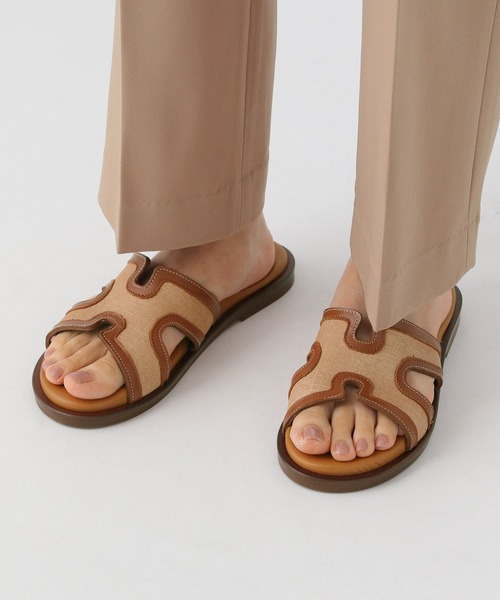 Elura（エルーラ）の「MOHIフラットサンダル《一部店舗限定》/329516（サンダル・レディース・ブラウン/ブラック・LARGE/MEDIUM/SMALL）」の12枚目の写真