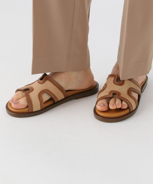 Elura（エルーラ）の「MOHIフラットサンダル《一部店舗限定》/329516（サンダル・レディース・ブラウン/ブラック・LARGE/MEDIUM/SMALL）」の13枚目の写真