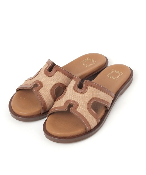 Elura（エルーラ）の「MOHIフラットサンダル《一部店舗限定》/329516（サンダル・レディース・ブラウン/ブラック・LARGE/MEDIUM/SMALL）」の16枚目の写真