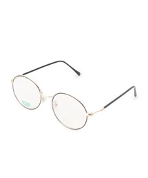 SHOO・LA・RUE | 【ブルーライトカット】長モダンメタルメガネ(サングラス)