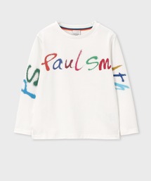 【新品】ポールスミスジュニア　スプレーロゴ 長袖シャツ　150cm Paul Smith JUNIOR（ポールスミスジュニア）の「ジュニア スプレーロゴ