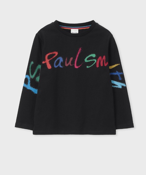 【新品】ポールスミスジュニア　スプレーロゴ 長袖シャツ　150cm Paul Smith JUNIOR（ポールスミスジュニア）の「ジュニア スプレーロゴ