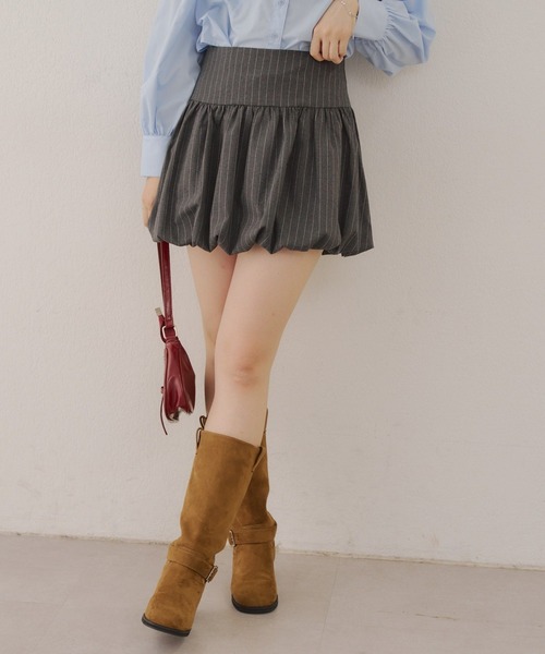 banal chic bizarreオリーブグリーン ミニスカート ロープ付き banal chic bizarreオリーブグリーン ミニスカート ロープ付き