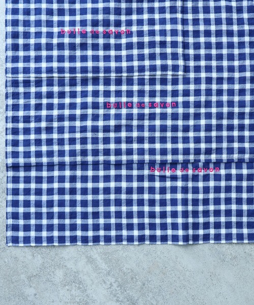 bulle de savon（ビュルデサボン）の「△トートバッグ(M)（トートバッグ・レディース・ネイビー系・FREE）」の7枚目の写真