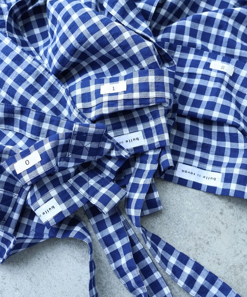 bulle de savon（ビュルデサボン）の「△トートバッグ(M)（トートバッグ・レディース・ネイビー系・FREE）」の10枚目の写真