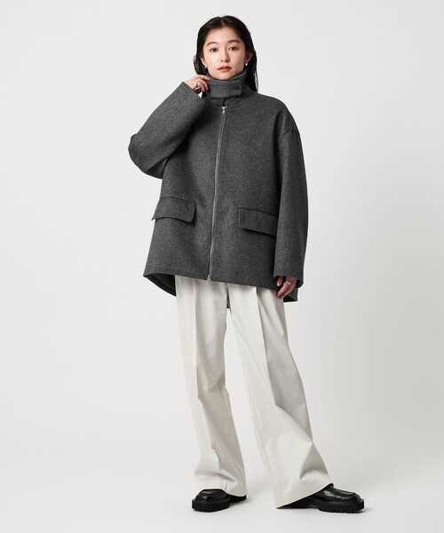＜MARW UNITED ARROWS＞コクーンコート MARW UNITED ARROWS＞コクーン ジップ コート
