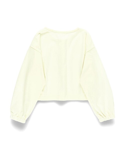 BRANSHES(ブランシェス)の「【綿100%】ボリューム袖カーディガン(カーディガン/ボレロ・キッズ・レッド/アイボリー・110/150/140/130/120/90/100/80)」の7枚目の写真