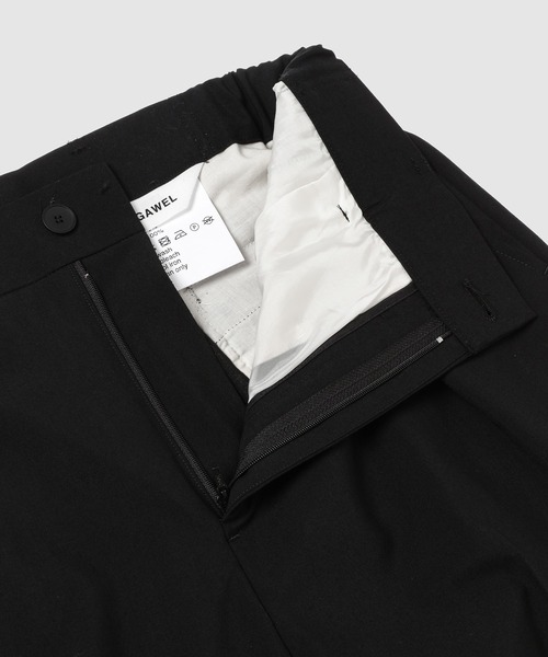 DIGAWEL（ディガウェル）の「In tuck pants（スラックス・メンズ・ネイビー/ブラック/チャコールグレー・2）」の14枚目の写真